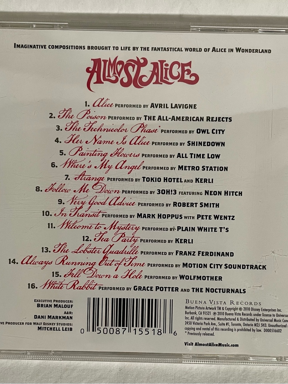 Almost Alice CD - Picture 2 of 4